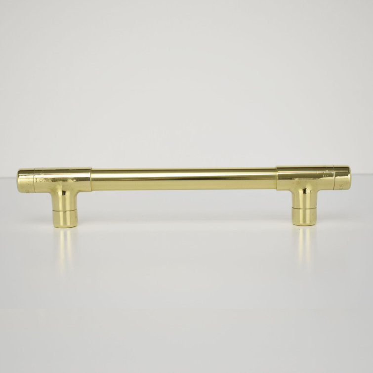 Proper Copper Design High Polish Brass TShaped Pull Handle Wayfair.co.uk